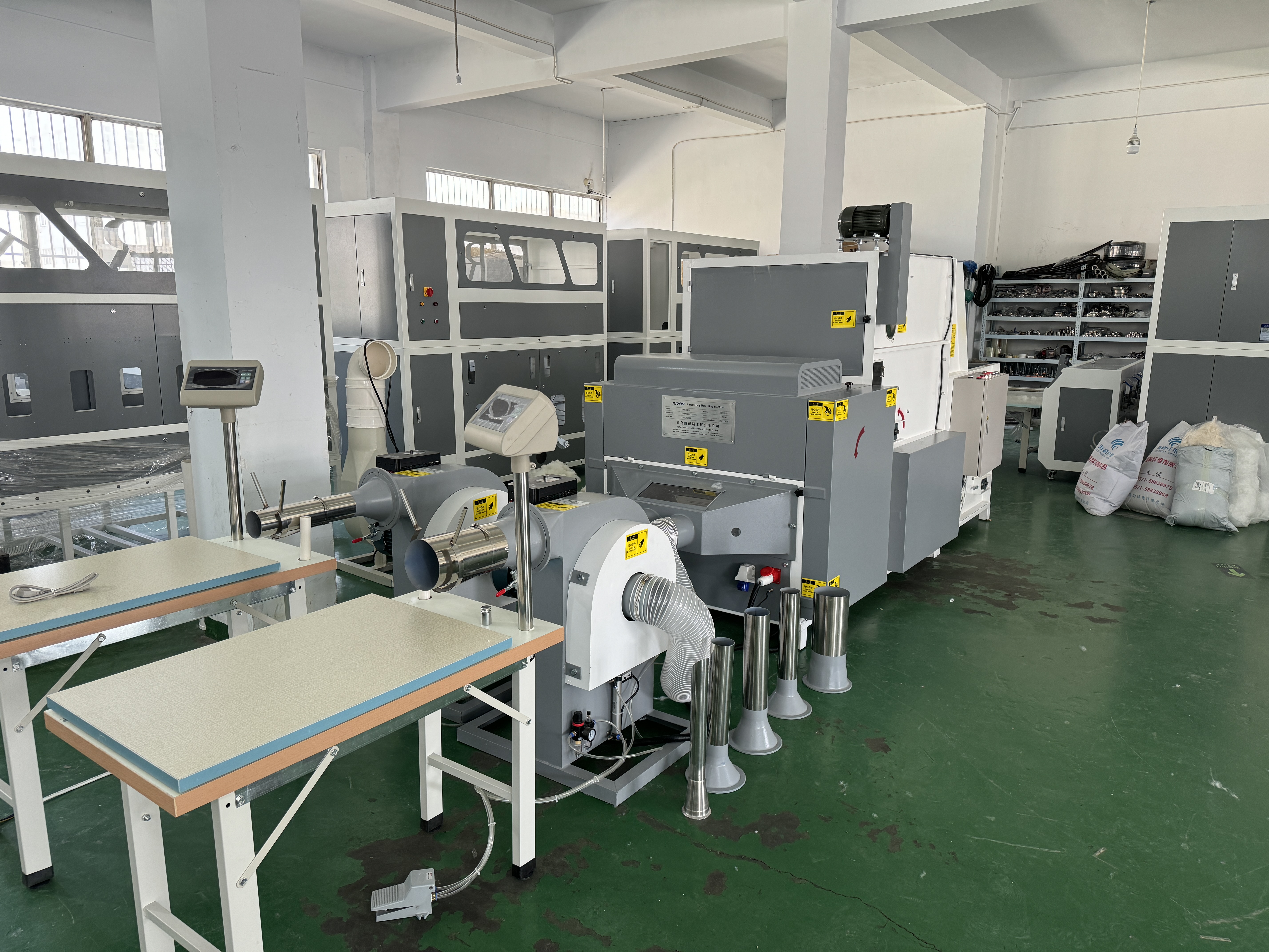 fiber pillow filling production line