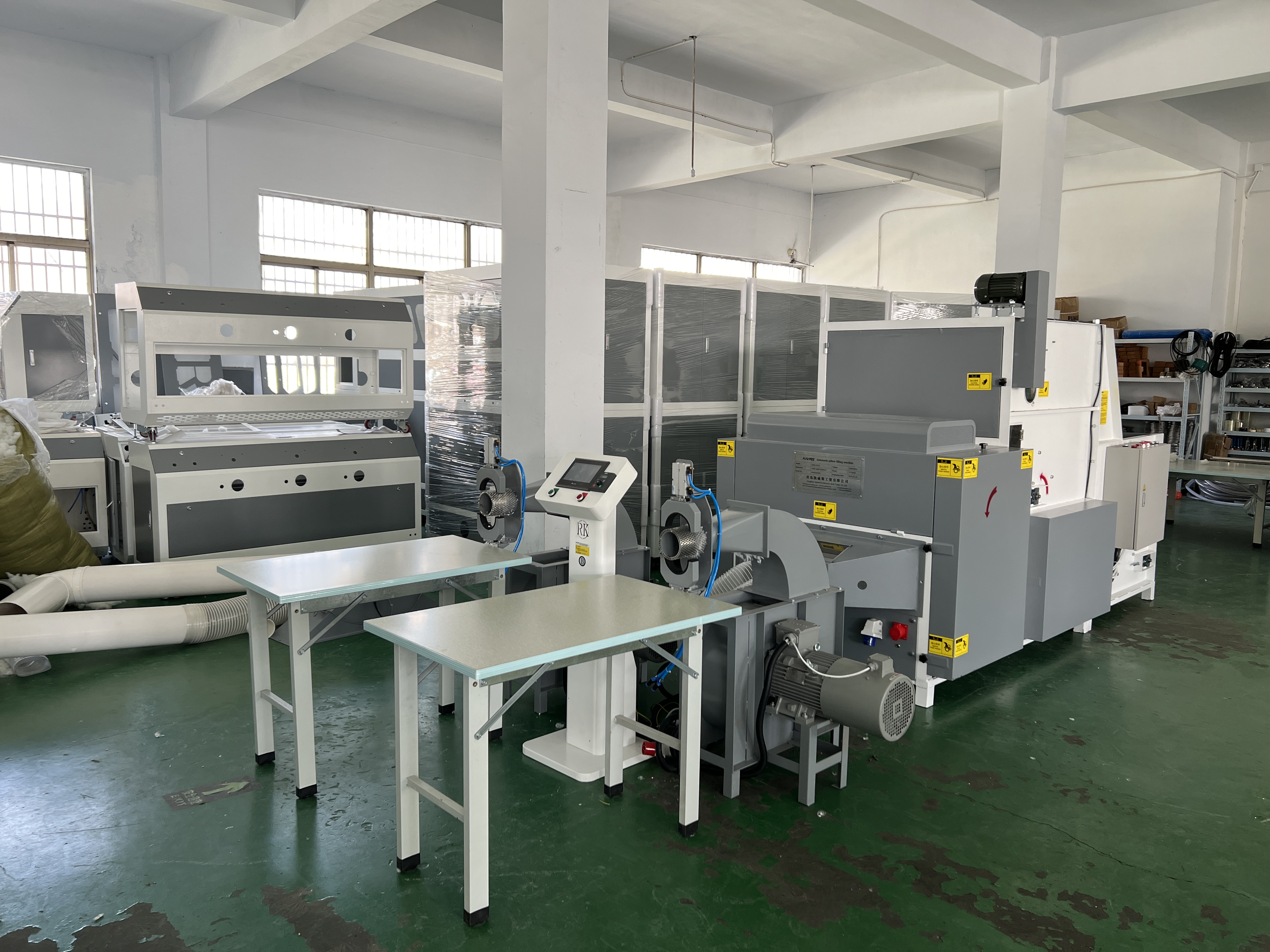 fiber pillow production line