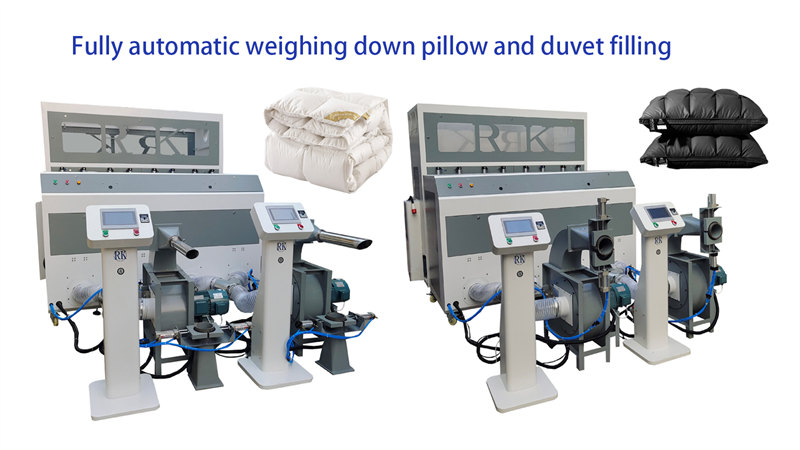 Automatic down pillow and stuffing machineKWS6901-02